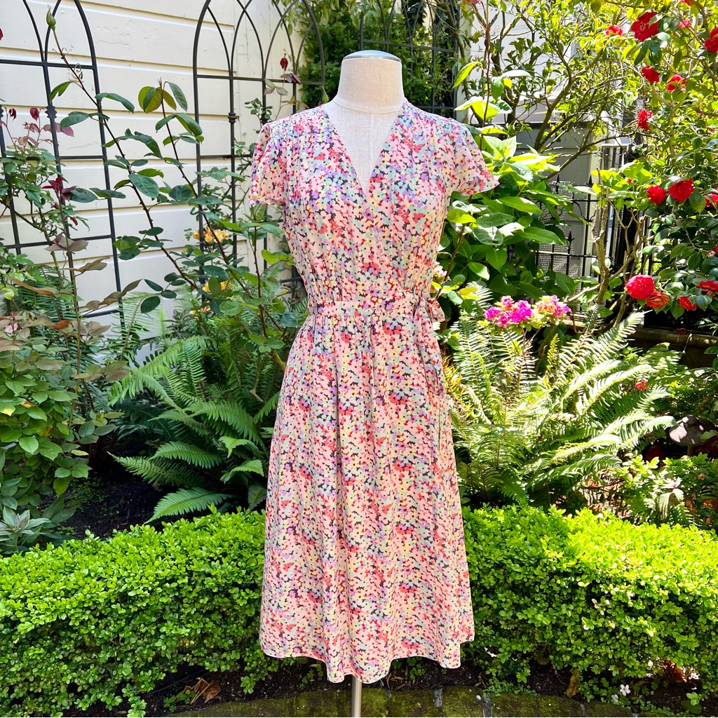 Rebecca Taylor Margo Silk Wrap Dress Sz 2